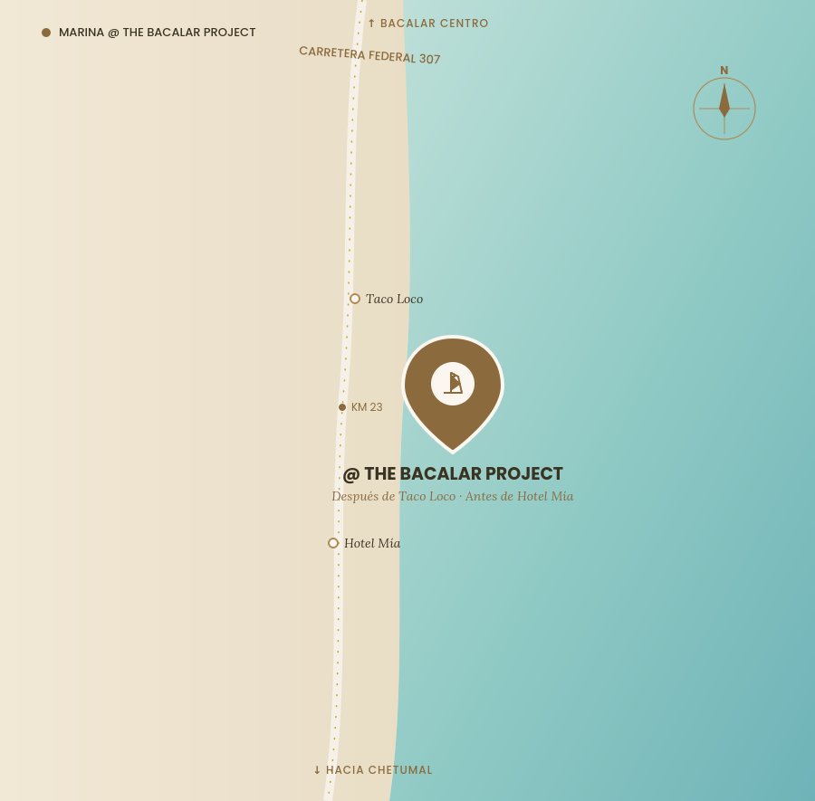 Mapa de ubicación de la marina